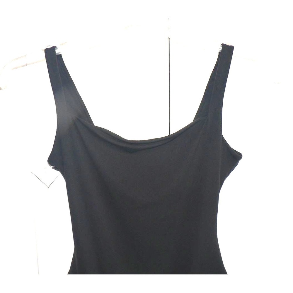 Skims Women's Fits Everybody Square-neck Sleeveless Thong Bodysuit in Onyx Small - Picture 5 of 8
